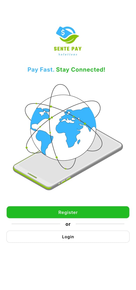 SentePay App Screenshot 1